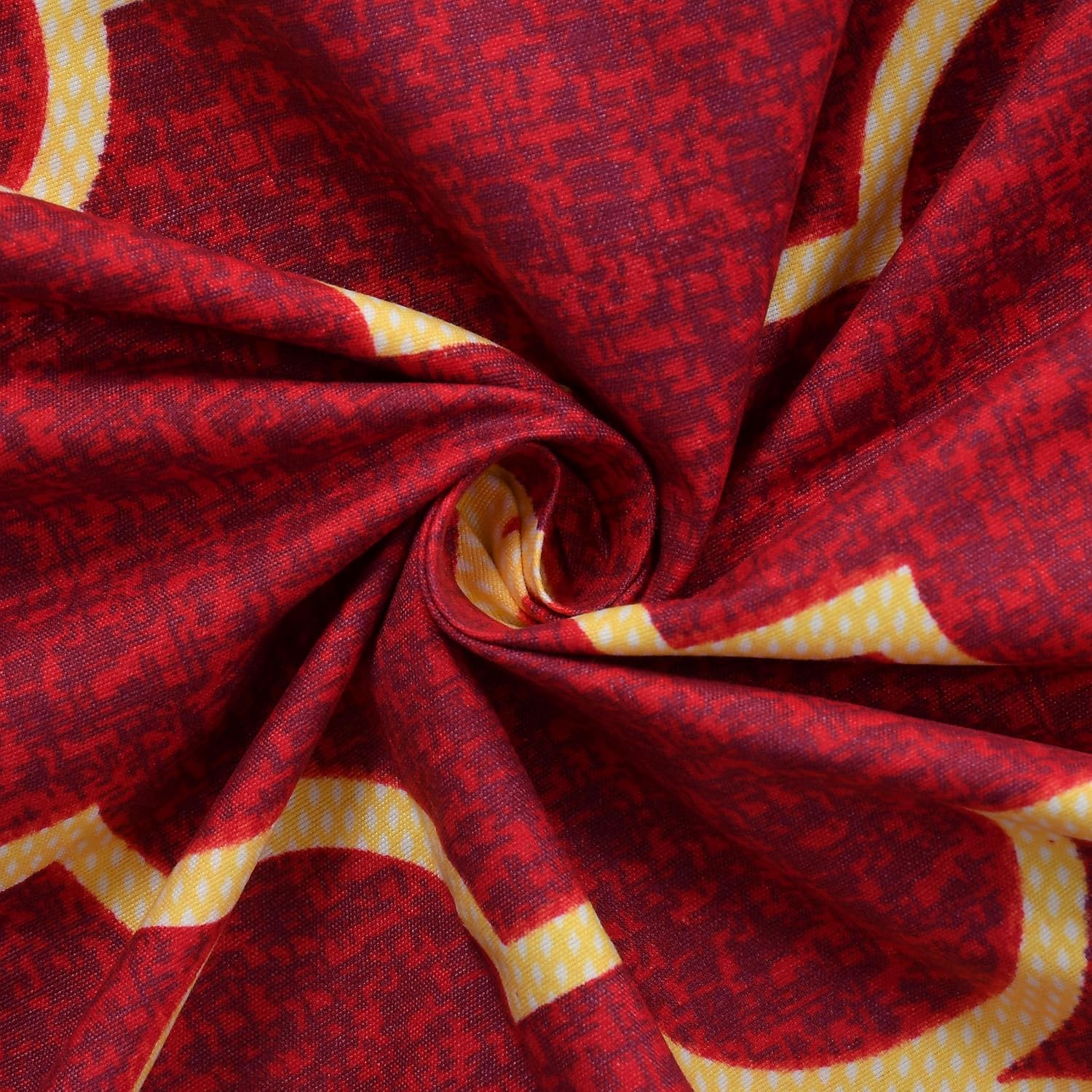 Queen Size Double Bedsheets With 2 Pillow Cover - Size 60 X 78 X 10 Inches, Maroon | All Around Elastic Fitted - Lightweight, Soft & Comfortable