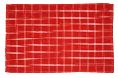 Texstyle 100% Cotton Kitchen Multipurpose Towel 600gsm | Kitchen Cleaning & Quick Drying Of Plates & Glasses, High Absorbency Towel - Pack Of 4 (Red)