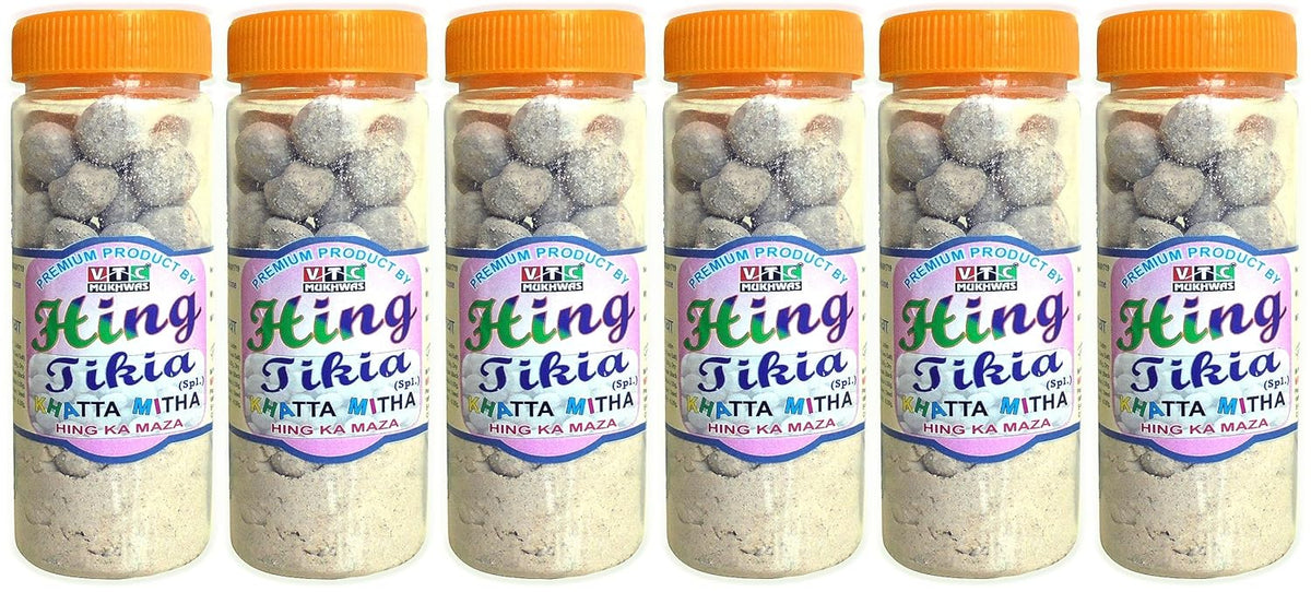 Vtc Mukhwas Natural Hing Peda Mukhwas 1.2kg, (200gm *12) | Good For Digestion | Jar Pack