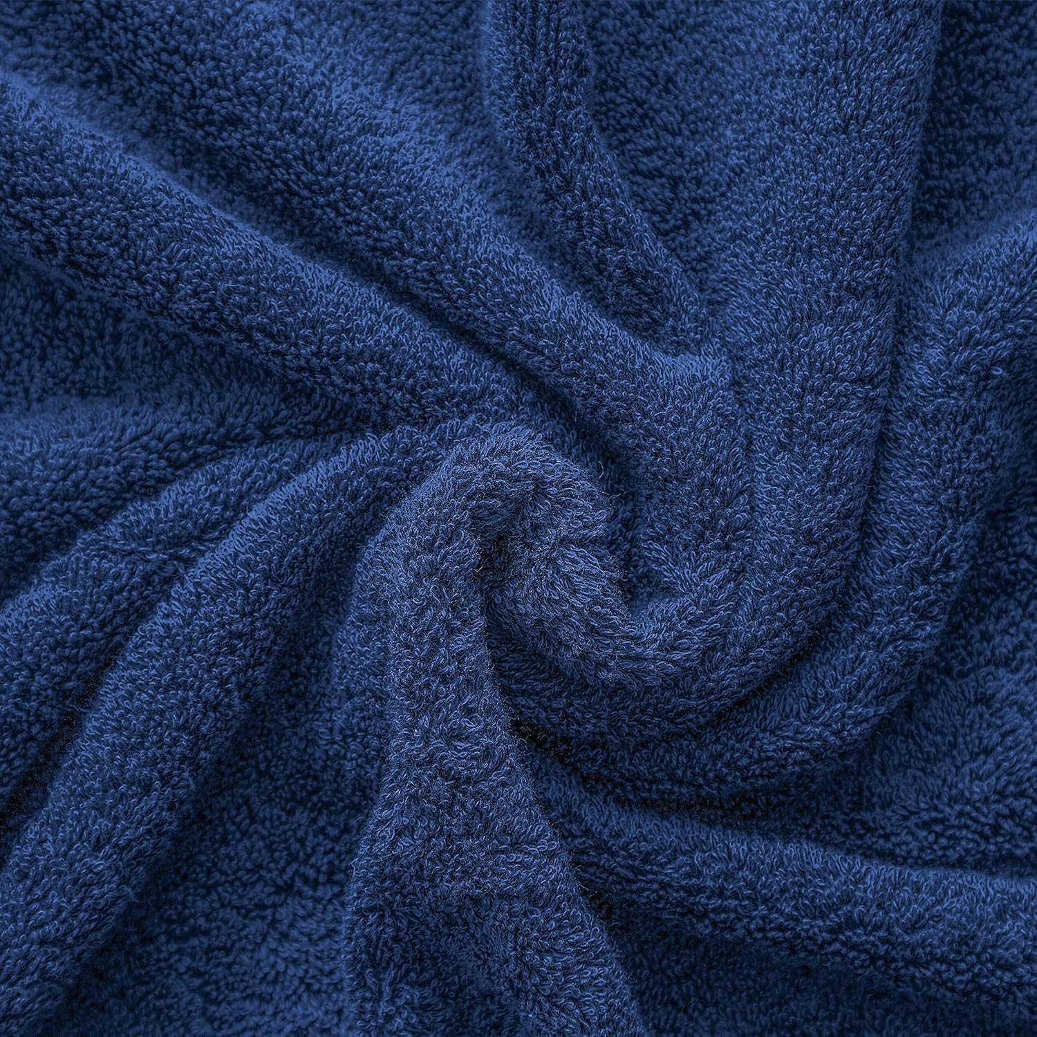 Tiqh 100% Organic Cotton Bath Towel 500 Gsm | Highly Absorbent & Quick Dry Extra Large Bath, Beach Towel Jumbo Bath Sheet Oversized Bath Towel (Navy)