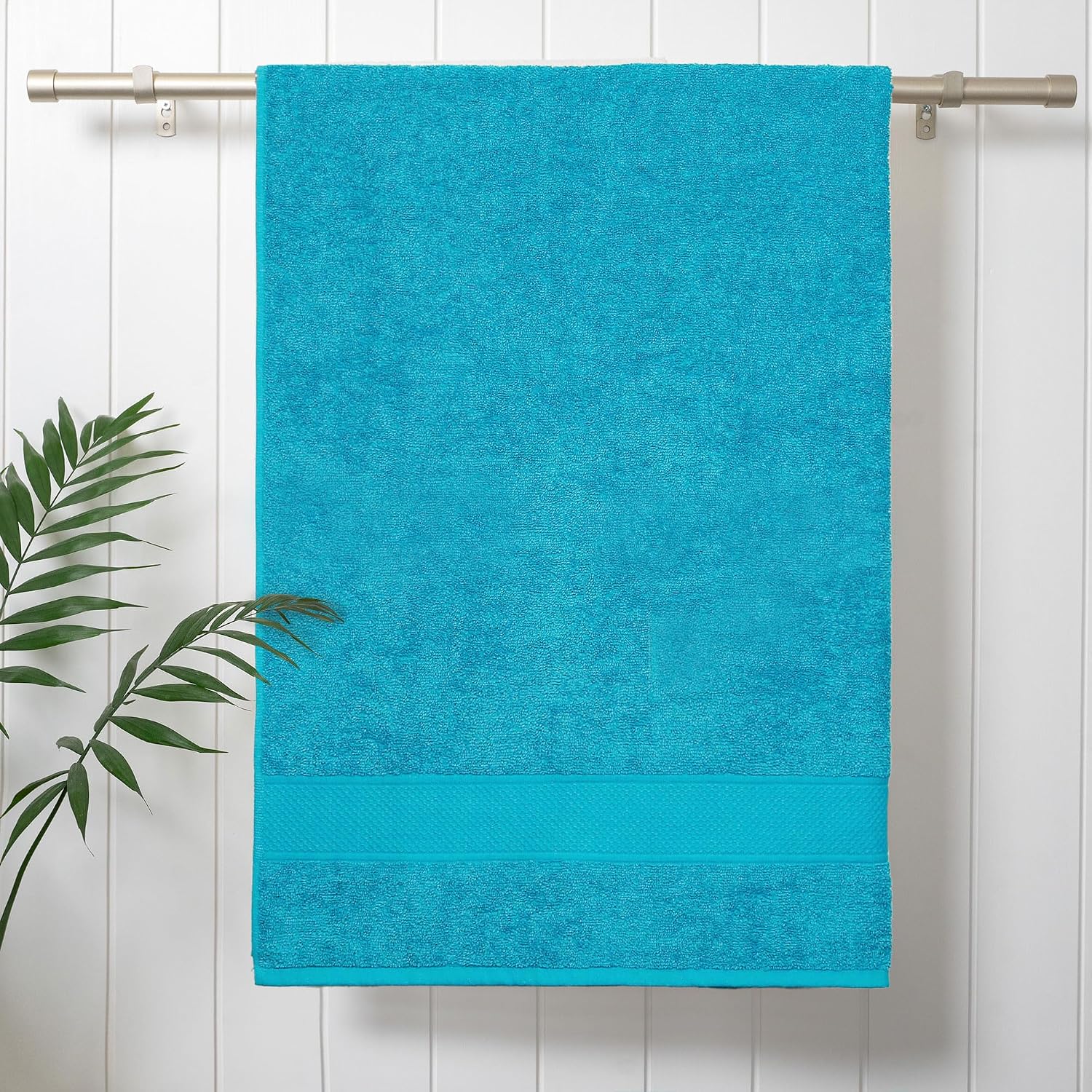 Trident 100% Cotton Bath Towels Large Size Soft & Absorbent 450 Gsm | Urban Comfort (Teal)