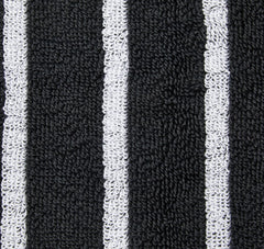 Home Centre Color Refresh Essence Cotton Striped Bath Towel 300 Gsm (Grey)