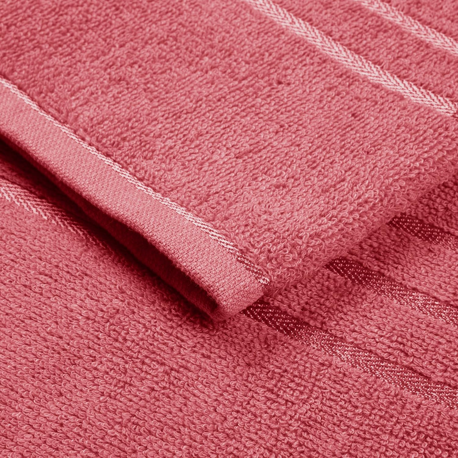 Story@Home Bath Towel Large Size 450 Gsm Quick Dry Bath Towel For Men, Women & Kids | Perfect For Everyday Use (Peach)