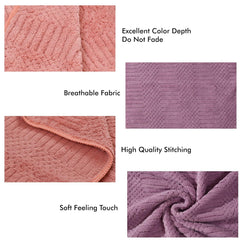 Urbanleaf Super Soft Microfiber Hand Towels, Gym & Workout Towels (2 Pieces, Multi Color) 400 Tc