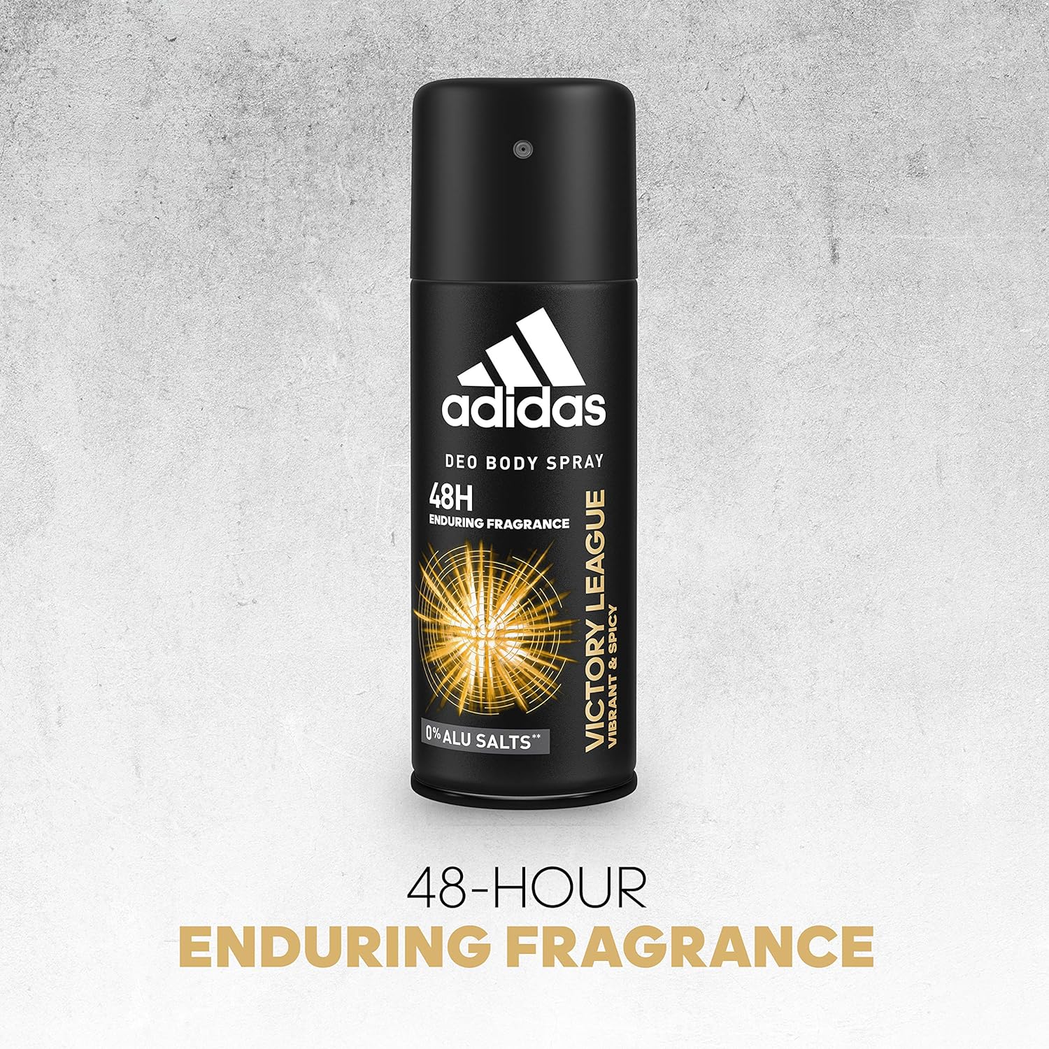 Adidas Victory League Deodorant Body Spray 150ml 5.0 Fl.oz. Men Fragrance | 24H Fresh Power | Developed With Athletes