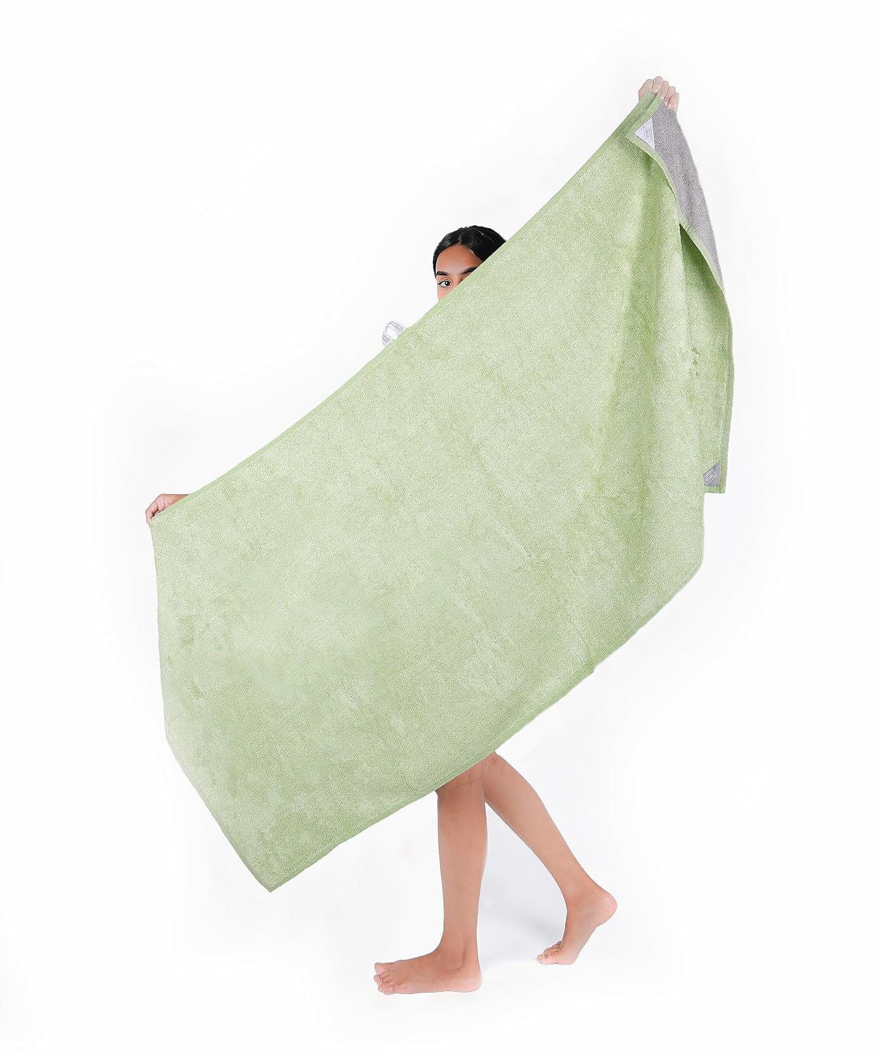 Doctor Towels World'S First Banana Terry Bath Towel 500 Gsm | Australian Formulated Antibacterial-Treated, Dual-Side For Face & Body, High Absorbent, Odor Free, Super Soft (Candy Green)