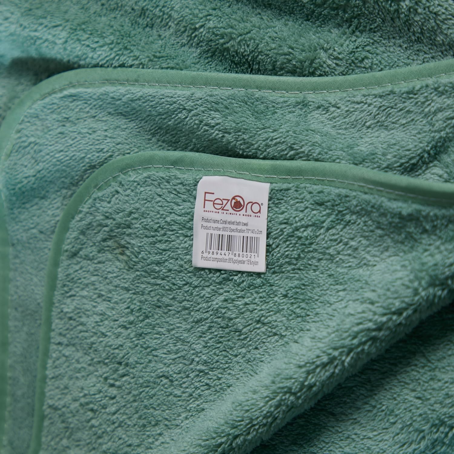 Fezora Microfiber Bath Towels 290 Gsm | Soft Coral Fleece Towel With Extra Soft Plush & Quick Dry Large Size Towels Hook Quick Dry Super Absorbent-Bath Towel (Firogi)