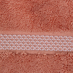 Spaces Cotton Hand Towel 500 Gsm (Pink & Coral) - Set Of 2