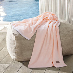Spread Spain Bamboo Bath Towels 360 Gsm | Large Size Bamboo Bath Towel High Absorbent & Soft Bath Towel For Men & Women (Peach)