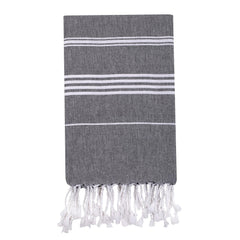 Haber Extra Large 100% Cotton Bath Towel 350 Gsm | Quick Absorption & Faster Drying Towel (Grey)