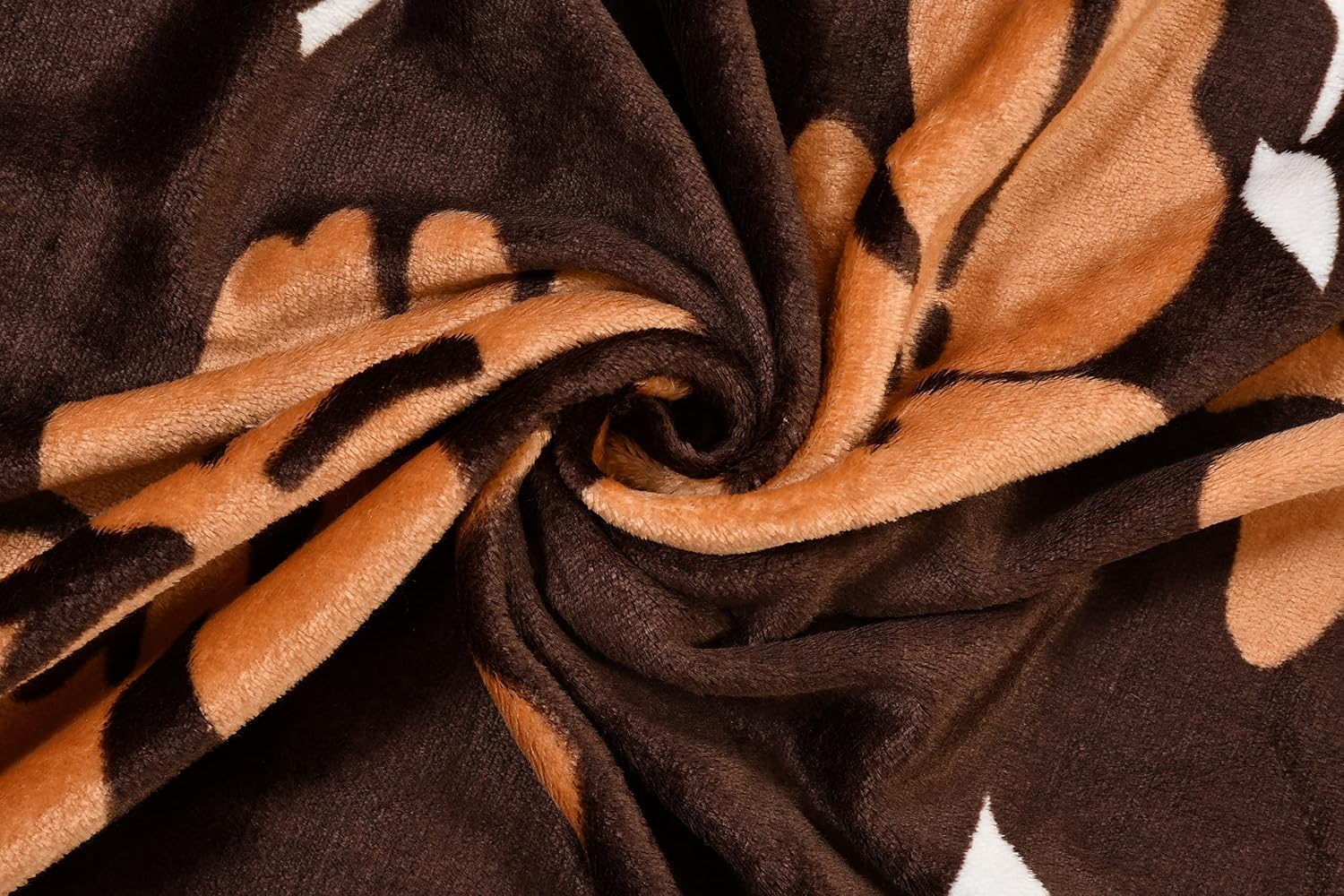 Winter King Size Warm Double Bedsheet With 2 Pillow Covers | Size 90 X 100 Inches, Brown - Warm Bedsheet For Winter | Ideal Gift For Friends, Family & Relatives