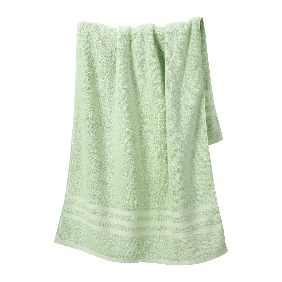 Spread Spain Cotton Bath Towels 650 Gsm | Large Size Miami Bath Towel Soft & Absorbent For Men & Women (Mint)