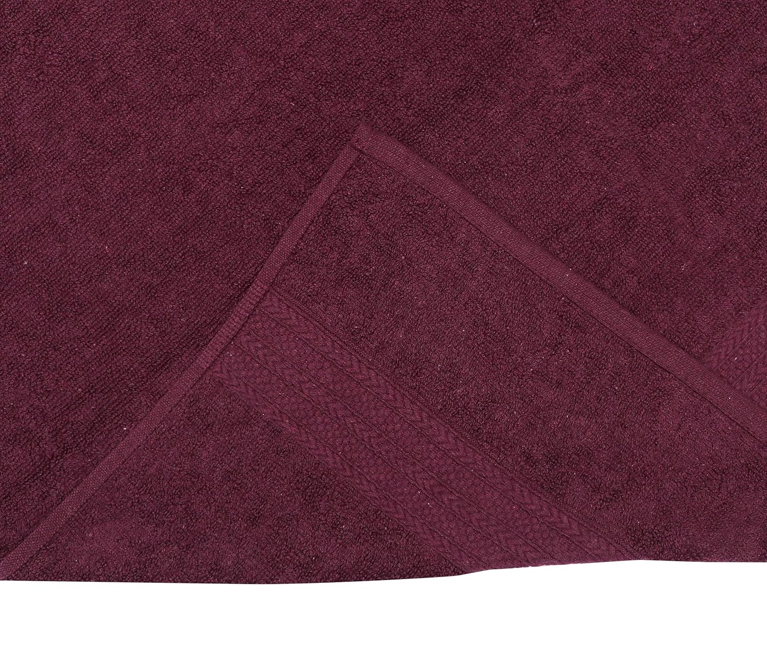 RD Trend 100% Cotton Bath Towels 500 Gsm | Soft & Absorbent Bath Towel For Men, Women Urban Comfort (Wine)