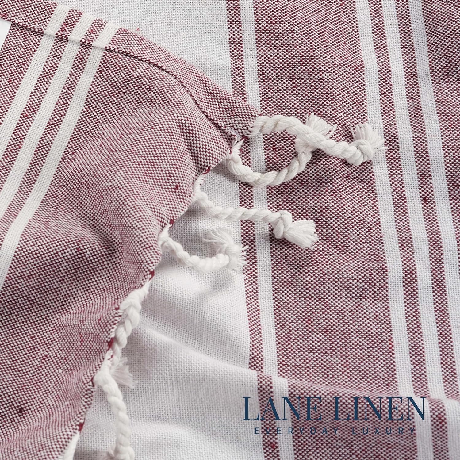 Lane Linen Turkish Beach Towels 699 Gsm | Extra Large Beach Towel, Pre-Washed For Soft Feel, Oversized Sand Free Quick-Dry Pool Towel- Wistful Mauve (2 Pack)