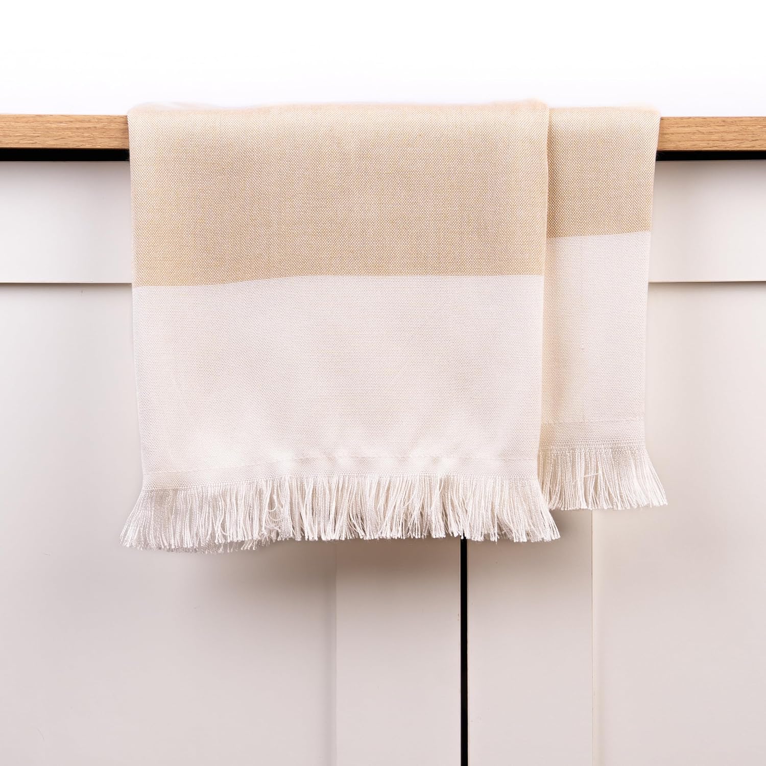 Haber 100% Bamboo Large Bath Towel 240 Gsm | Ultra Soft, Light Weight & Quick Dry Bath Towel For Travel, Gym, Beach, Pool & Yoga (Sand)