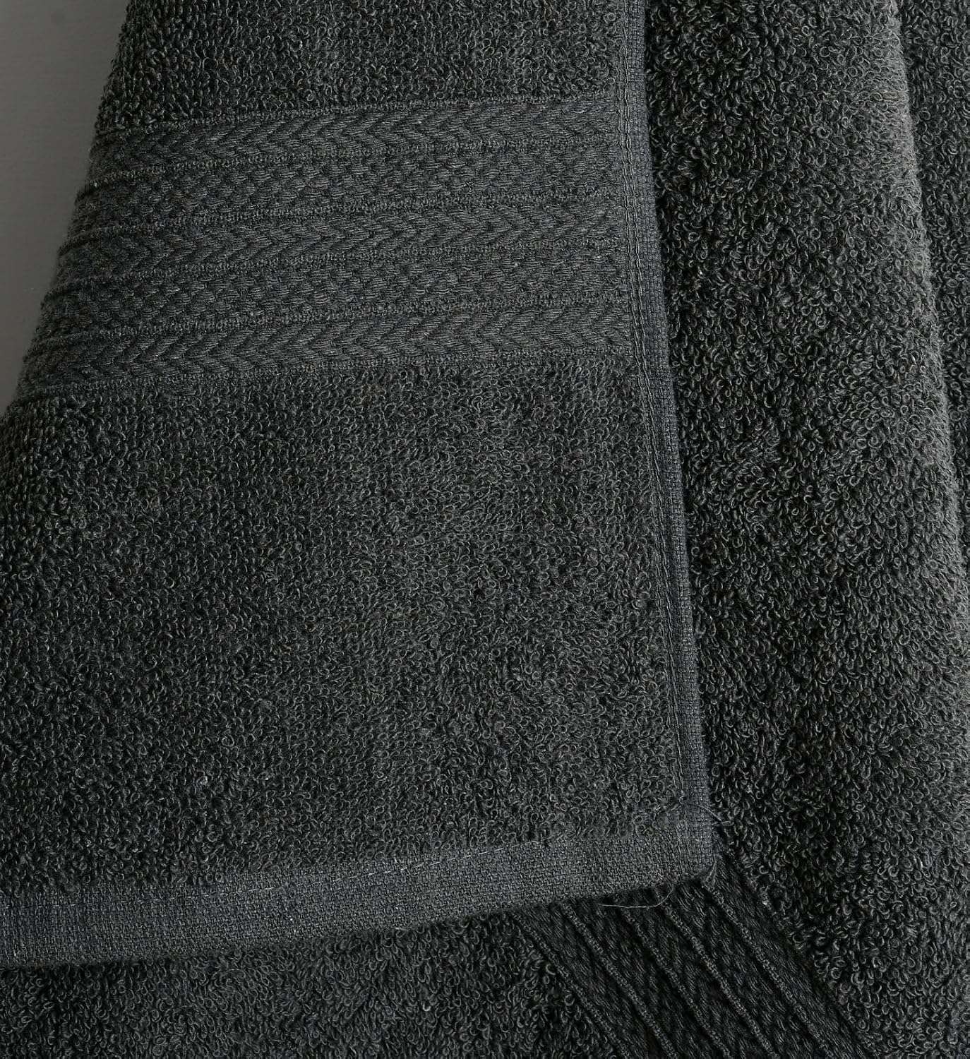 Soweto Luxury Cotton Bath Towel 550 Gsm | Ultra Soft & Super Absorbent Bath Sheet Quick Dry, Lightweight & Durable Fabric Large Size Towel (Grey)