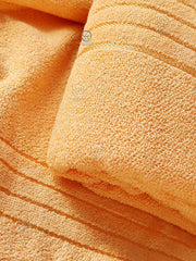 Lush Haven Decor Extra Large Big Men Bath Towel 500 Gsm | 100% Pure Cotton Full Size Xxxl Ultra Soft, Absorbent & Quick Dry Towel (Peach)