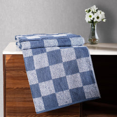 Mytrident Bath Towels 500 Gsm | Urban Comfort Fashion Collection 100% Cotton Towel Bath Towel For Men & Women Highly Absorbent Towels (Washed Indigo)