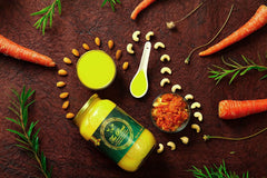 Pure A2 Desi Gir Cow Ghee By The Roast | Highly Nutritious & Healthy Desi Ghee Helps Keep Your Boost Energy | (1 Litre) 33.8 Ounce | Jar Pack