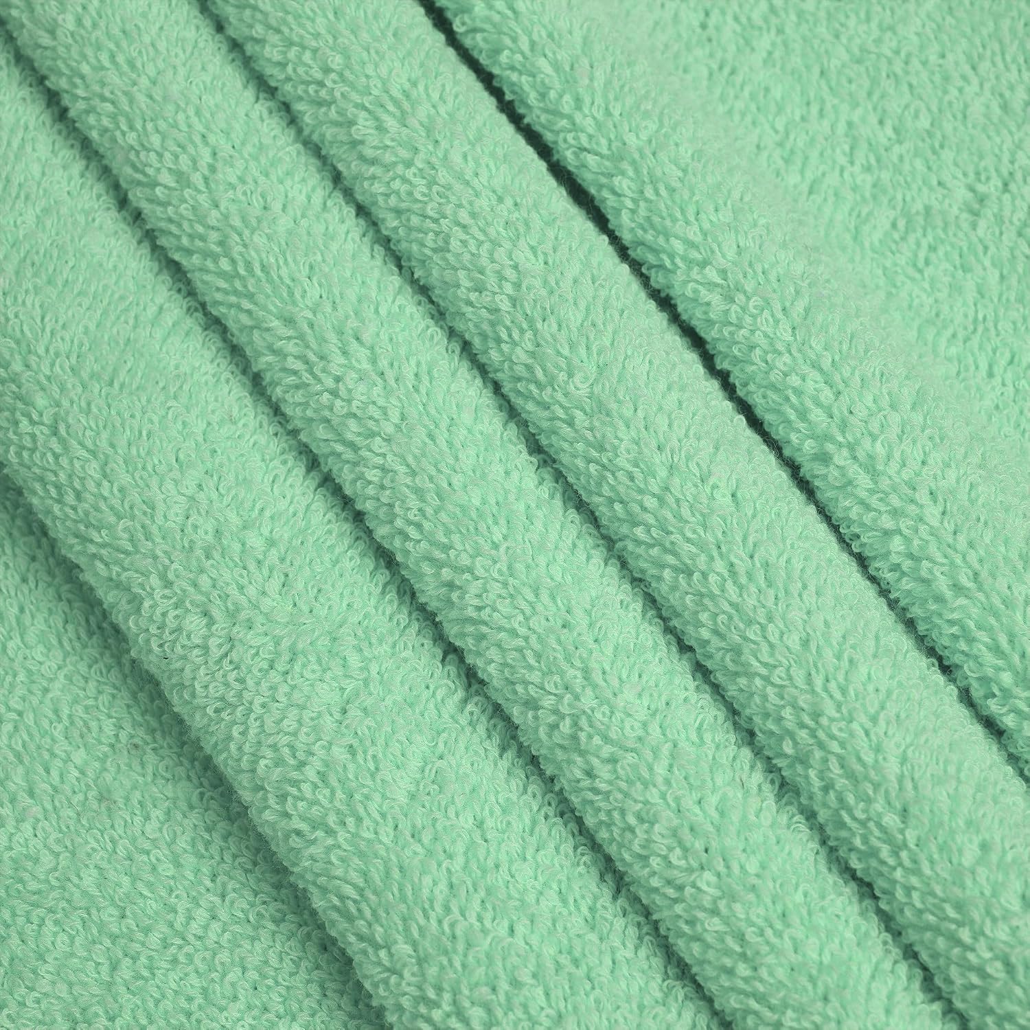 Cross Wave Exim Cotton Bath Towel 450 Gsm | Ultra Soft & Absorbent Towel (Pista)