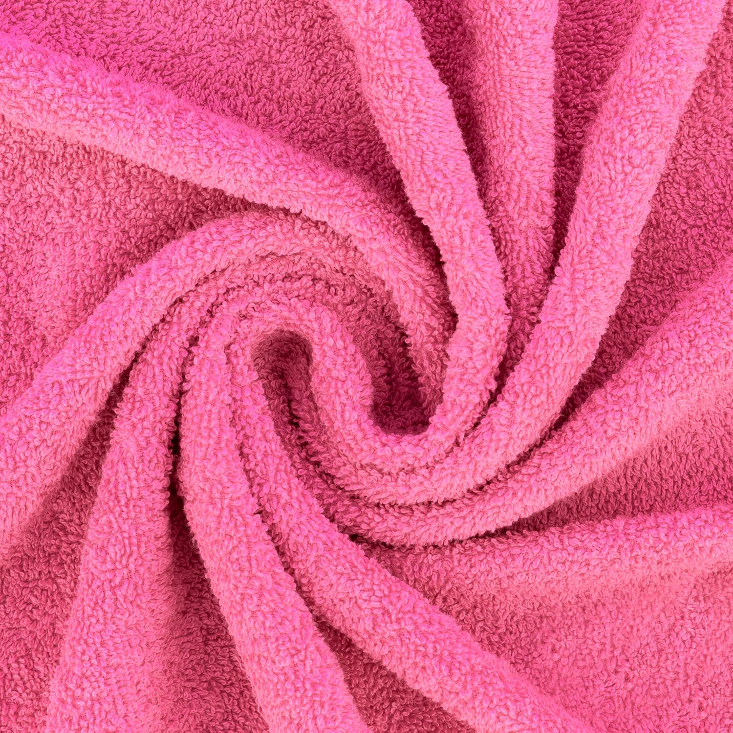 Casa Copenhagen Germany Design 100% Cotton 2 Pieces Large Bath Towel 850 Gsm - Dusty Blue & Pink