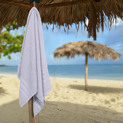 Spread Spain Cotton Bath Towels 650 Gsm | Large Size Miami Bath Towel Soft & Absorbent For Men & Women (Lavender)