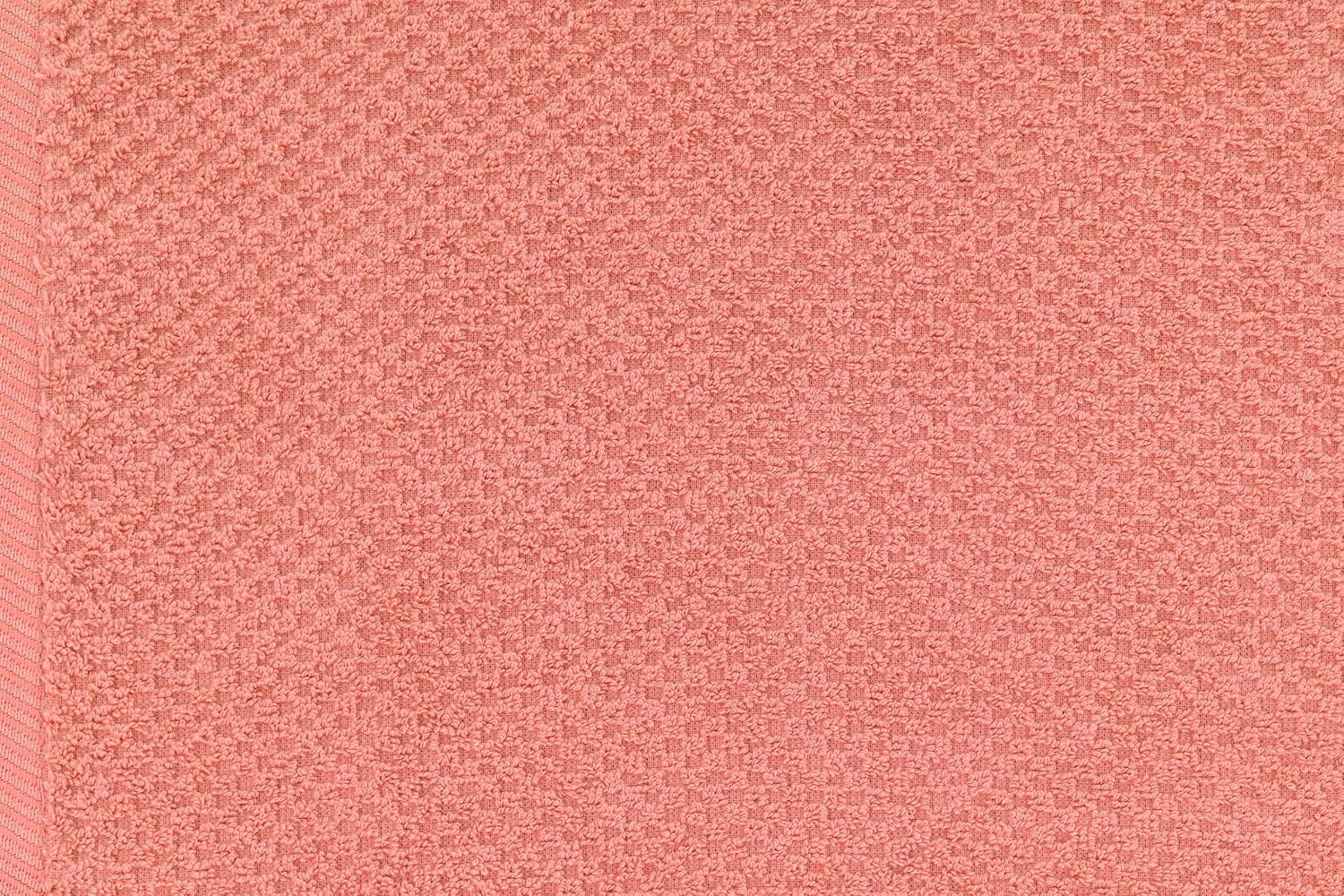 Casa Copenhagen Egyptian Cotton Popcorn 1 Pcs Large Bath Towel 500 Gsm (Malibu Peach)
