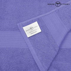 House Of Terry 100% Cotton Bath Towel 500 Gsm | Quick Dry, Soft & Absorbent, Fade-Resistant, Skin-Friendly, For Men & Women Towel (Lilac)