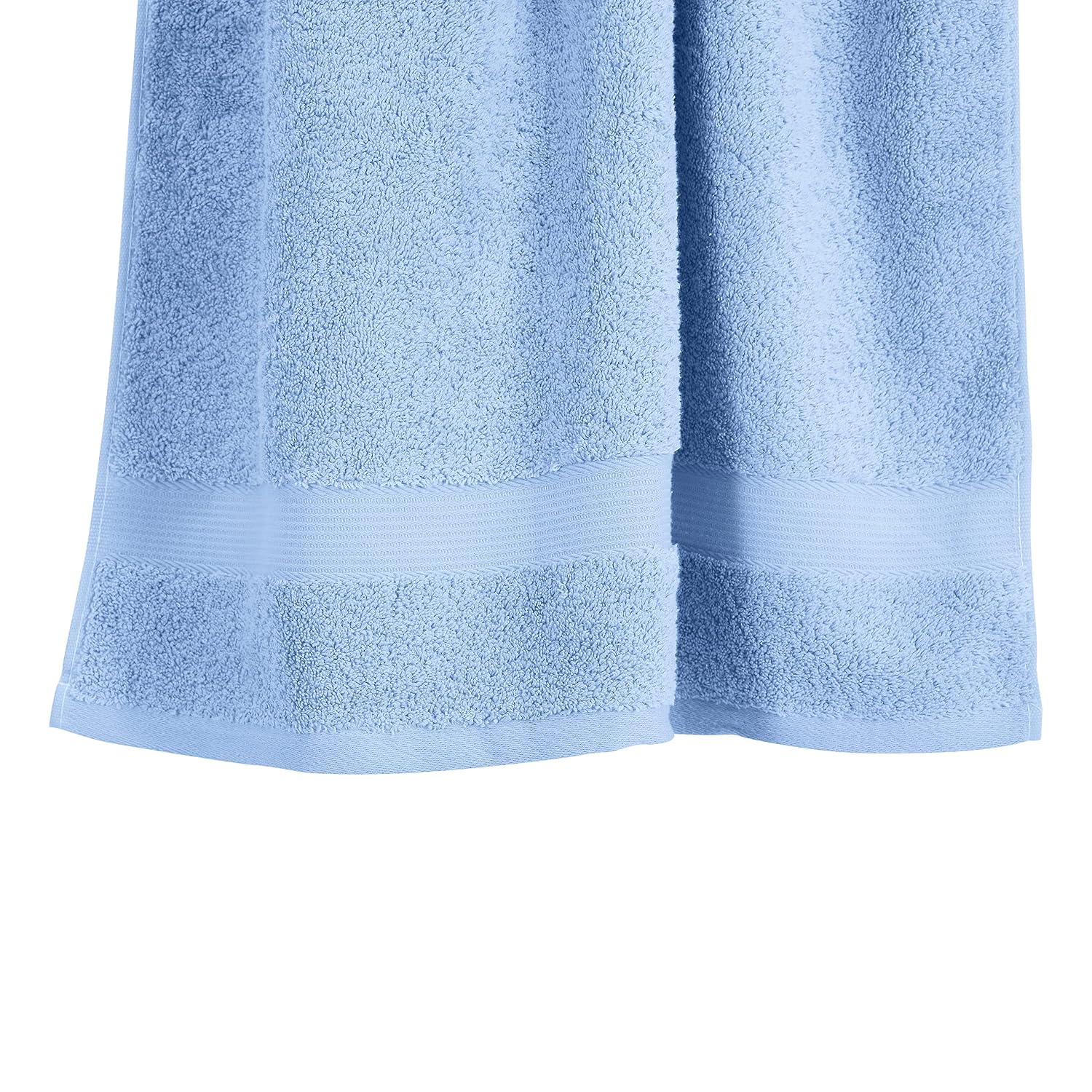Spread Spain Cotton Bath Towels Large Size 600 Gsm | Ring Spun Bath Towel Soft & Absorbent Bath Towel For Men & Women (Blue)