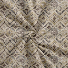 Printed Cotton King Size Printed Bedsheet With 2 Pillow Covers - 108 X 108 Inches, Beige | Ideal For Home Use & Perfect For Gifting On Weddings, Housewarmings & Festivals
