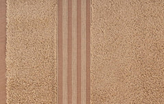 Casa Copenhagen Egyptian Cotton Zero Twist 1 Pcs Large Bath Towel 500 Gsm (Beige)