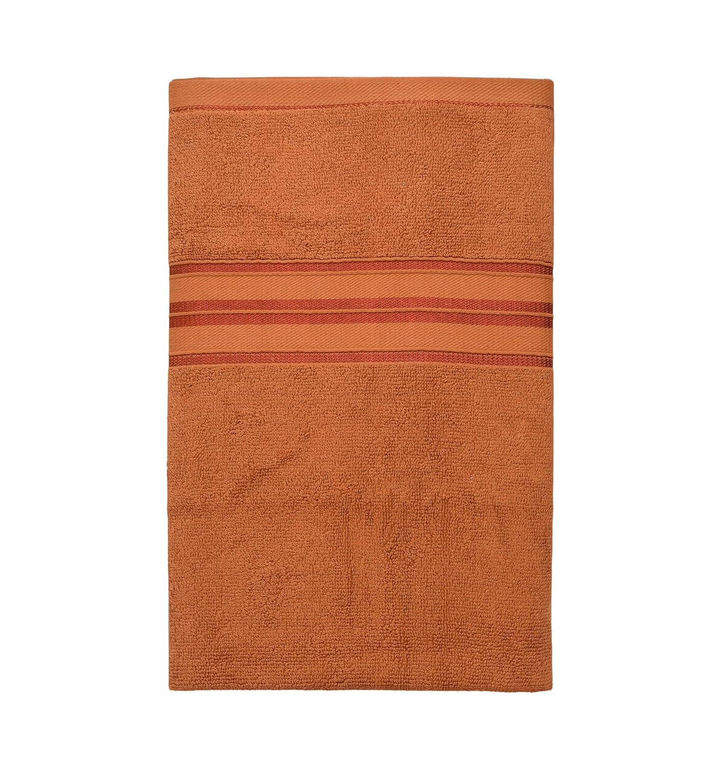 Cotton Bolls Textiles 100% Cotton Bath Towel 600 Gsm | Super Soft & Absorbent Quick-Dry Bath Towel Textured & Durable Cotton Towel (Brown)