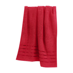 Spread Spain 100% Cotton Hand Towel 600 Gsm | Soft, Fluffy, Super Absorbent & Quick Dry Towels For Pool, Spa & Gym (Red)