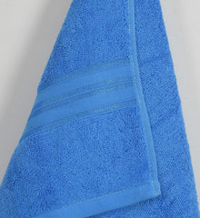 Cotton Bolls Textiles 100% Cotton Bath Towel 600 Gsm | Super Soft & Absorbent Quick-Dry Bath Towel Textured & Durable Cotton Towel (Aqua)
