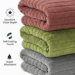 Urbanleaf Super Soft Microfiber Hand Towels 320 Gsm | Gym & Workout Towels Pack Of 3 (Multicolor 2)