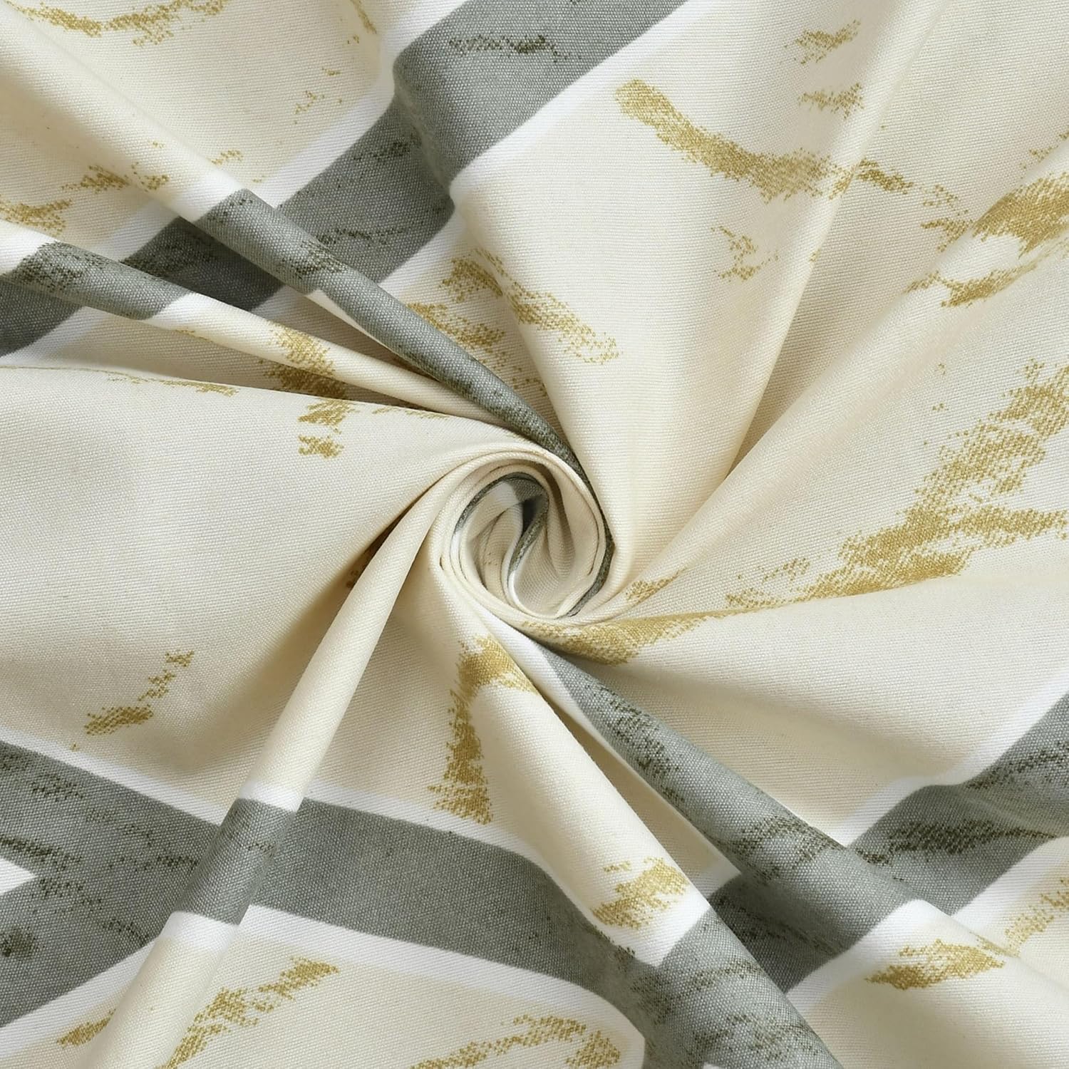 1 Double Bedsheet With 2 Pillow Covers Size 60 X 78 X 8 Inches, Cream | Cotton Feel All Around Elastic Fitted - Queen Size Bedsheets, Super Soft