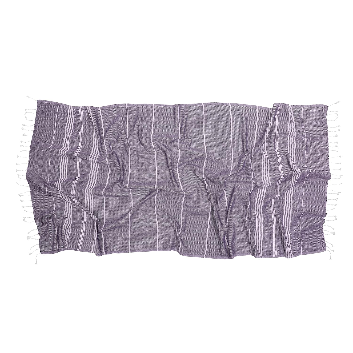 Haber Extra Large 100% Cotton Bath Towel 350 Gsm | Quick Absorption & Faster Drying Towel (Purple)