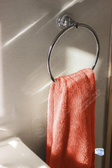 Softspun Microfiber High Loop Hair & Face Care Bath Towel 450 Gsm | Ultra Absorbent Super Soft & Comfortable Quick Drying Extra Large Towel (Brown)
