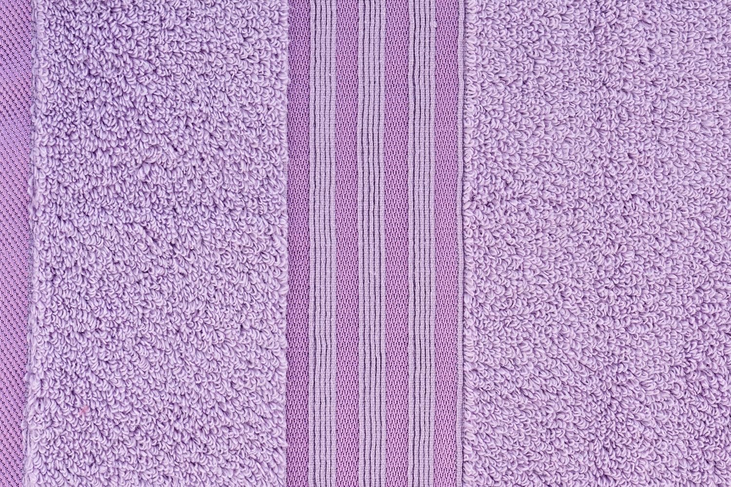 Casa Copenhagen Egyptian Cotton Zero Twist 1 Pcs Large Bath Towel 500 Gsm (Purple Rose)