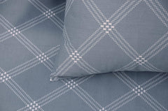 Single Bedsheet Cotton With 1 Pillow Cover - 55 X 88 Inches, Grey | Lightweight, Soft & Breathable - Perfect For Gifting On Weddings Bedsheet