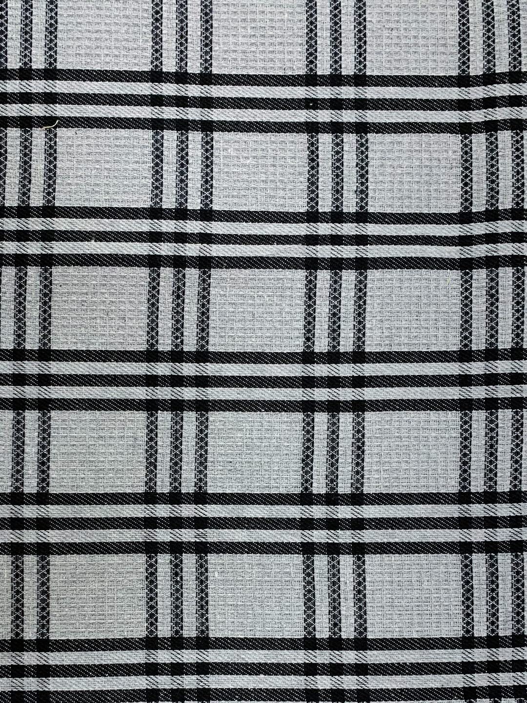 Athom Living Premium Cotton Light Weight Quick-Dry High Absorbent Cotton Bath Towel 250 Gsm, (Grey Stripes)
