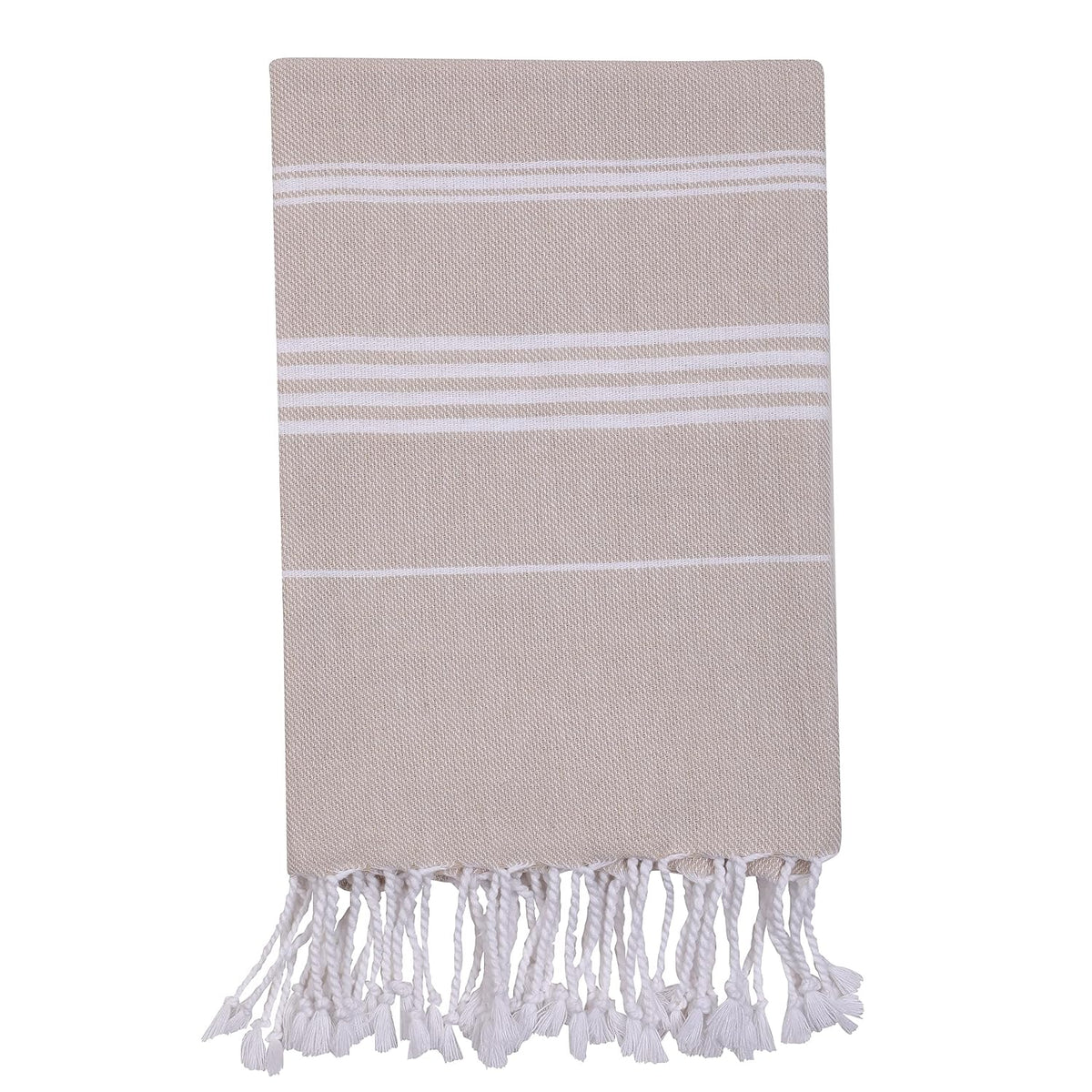 Haber Extra Large 100% Cotton Bath Towel 350 Gsm | Quick Absorption & Faster Drying Towel (Beige)