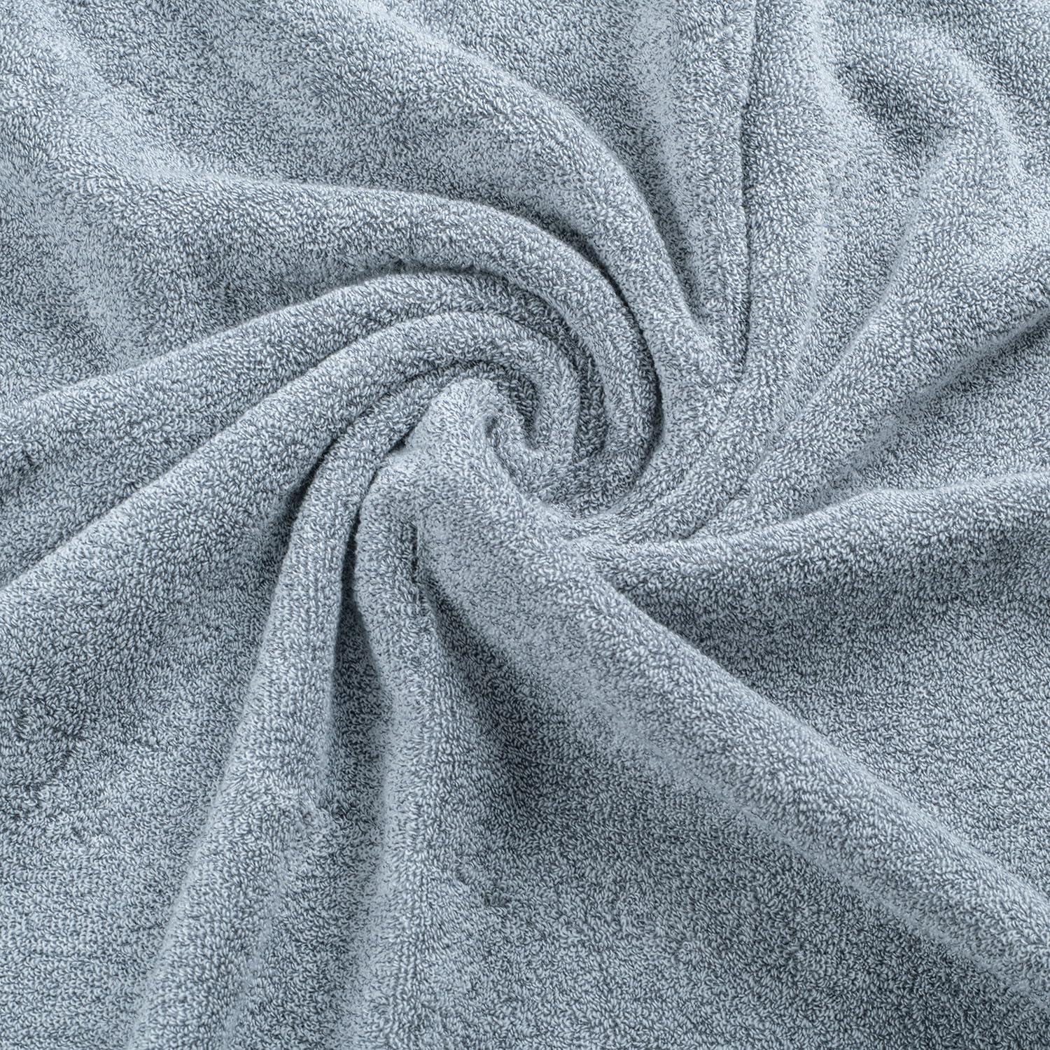Spread Spain Water & Soil Bath Towel 550 Gsm | Luxurious Blend Of Cotton & Bamboo Fiber Bath Towel Ultra-Absorbent, Quick-Drying & Skin-Friendly (Denim)