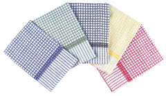 Sami Studios Kitchen Cotton Towels 600 Gsm | Highly & Absorbent For Kitchen Cleaning & Quick Drying Elegant Waffle Checks X-Large Towel (Set Of 15) -Multicolor