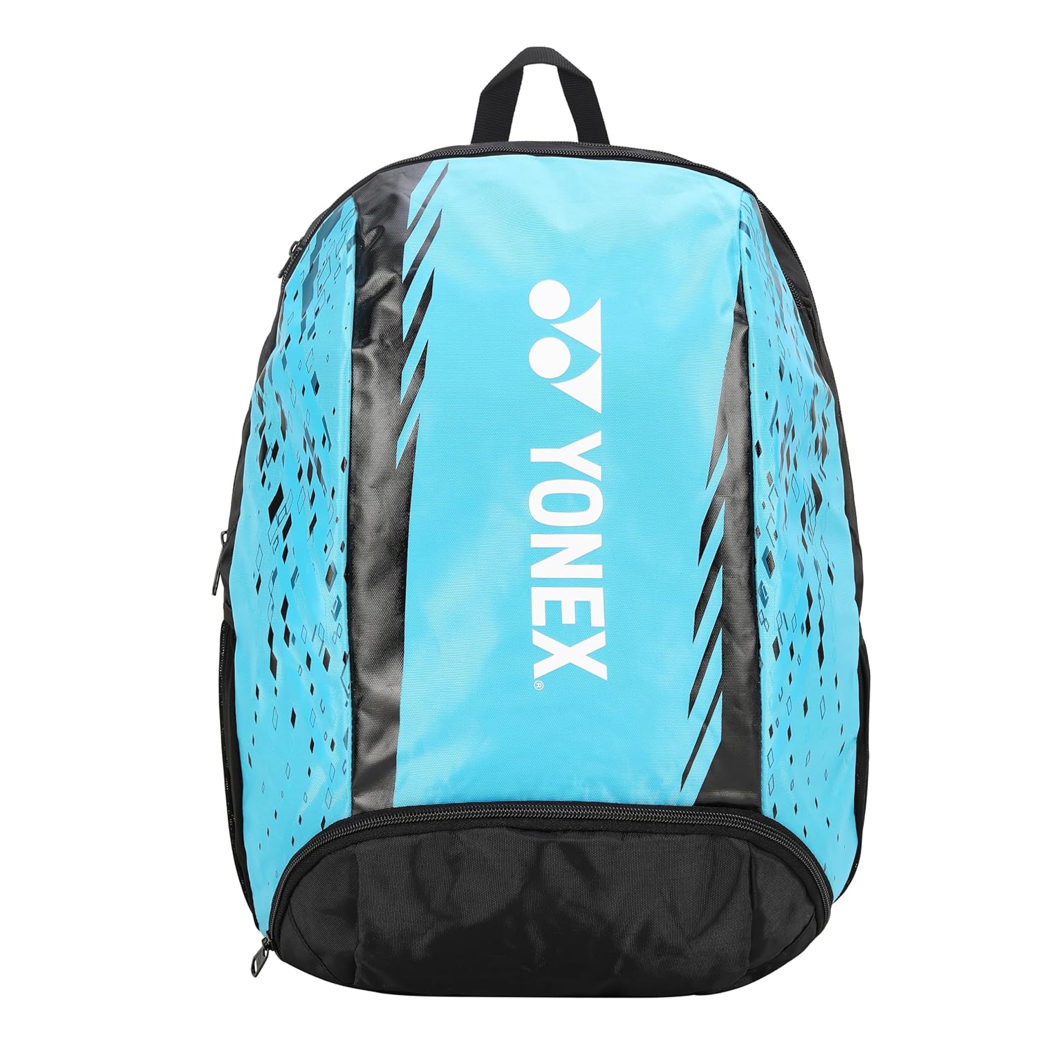 Yonex Badminton Backpack 2312 T02, Size - Large, Colour - Sea Blue White, Material - Polyurethane