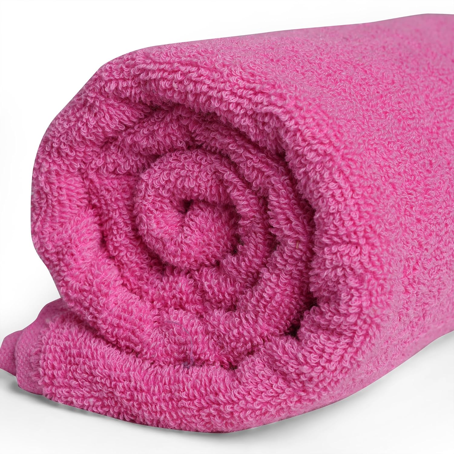 Cross Wave Exim Cotton Bath Towel 450 Gsm | Ultra Soft & Absorbent Towel (Pink)