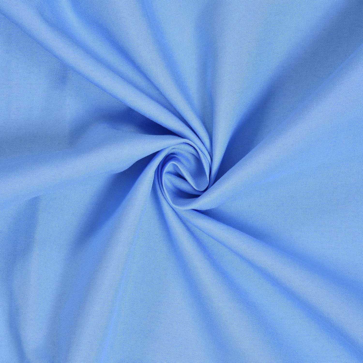 Microfiber Double Bed Bedsheet With 2 Pillow Covers Double Bed Sheet King Size - Size 90 X 95 Inches, Sky Blue | 144 TC King Size Perfect Bedsheet