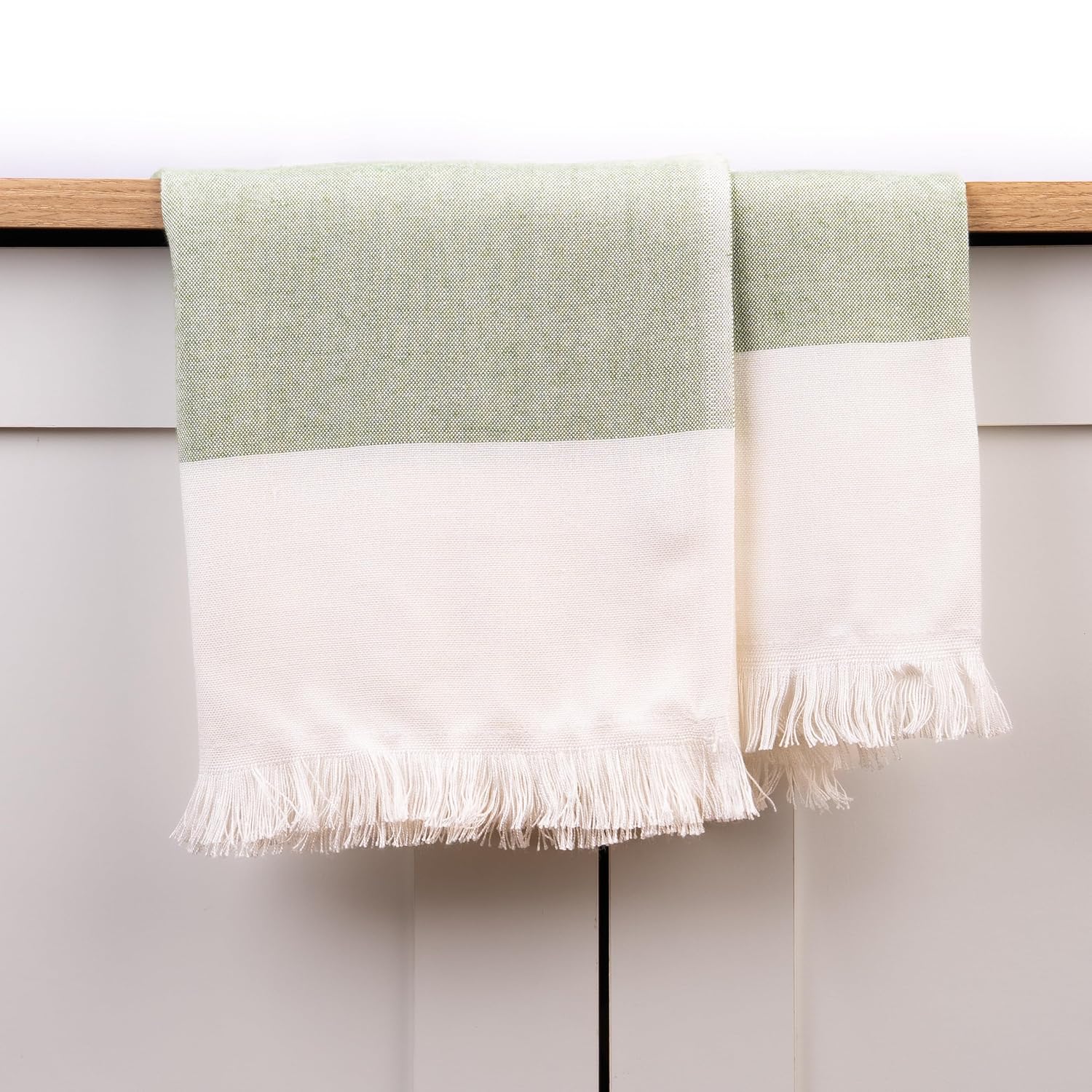 Haber 100% Bamboo Large Bath Towel 240 Gsm | Ultra Soft, Light Weight & Quick Dry Bath Towel For Travel, Gym, Beach, Pool & Yoga (Sage Green)