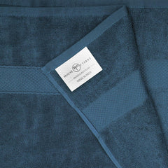 House Of Terry 100% Cotton Bath Towel 900 Gsm | Quick Dry, Soft & Absorbent, Fade-Resistant, Skin-Friendly For Men & Women Towel (Oslo Blue) - Pack Of 2