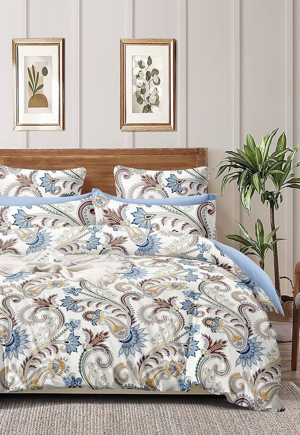 Super Soft Cotton Single Flat Bedsheet With 1 Pillow Cover - 60 X 90 Inches, Multicolor | Light Weight & Easy To Wash At Home | Soft & Comfortable Feel